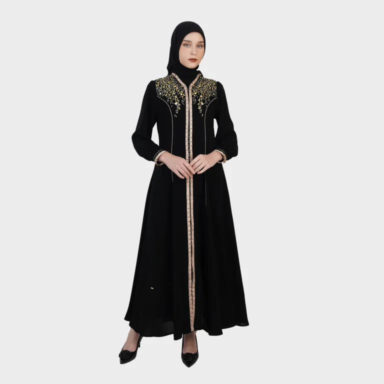Shadopia Luxe Abaya - Black