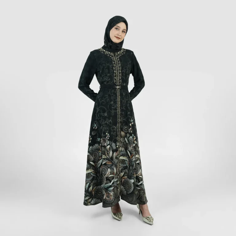 Selvas Charm Abaya - Gold
