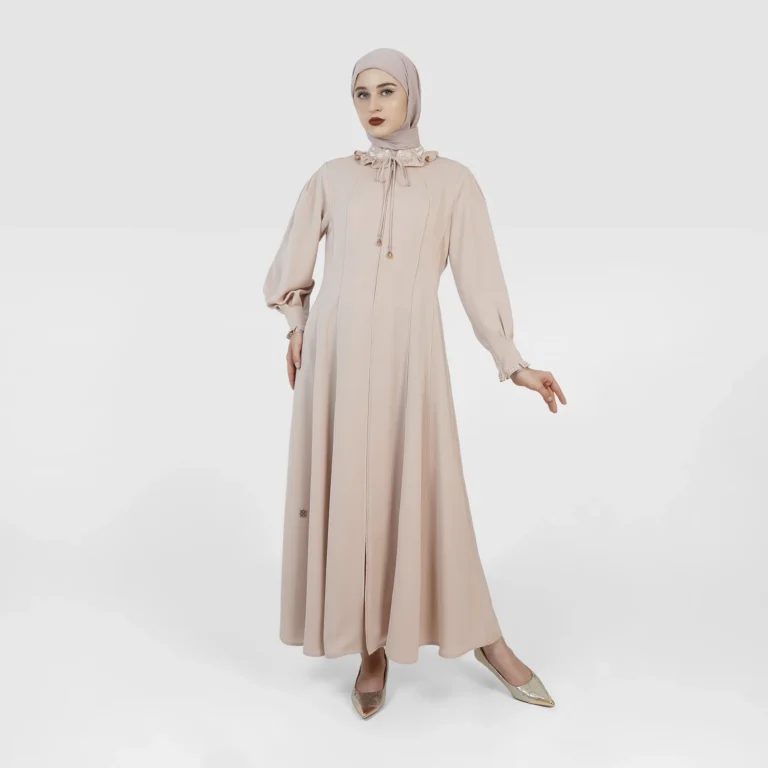 Saffra Grace Abaya - Beige