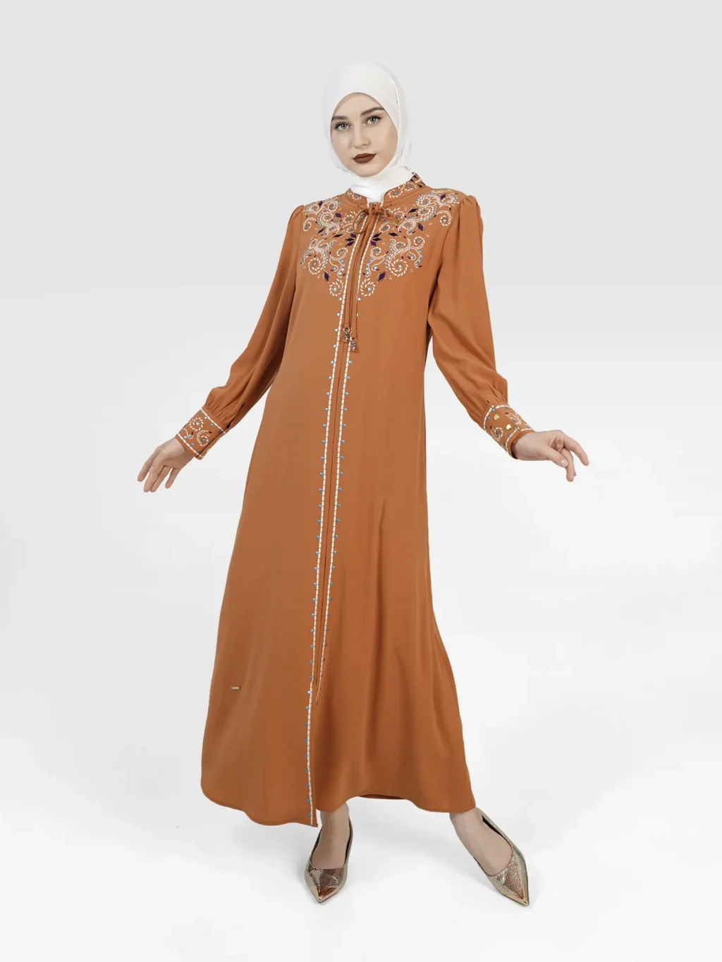 Fioreline Vein Abaya