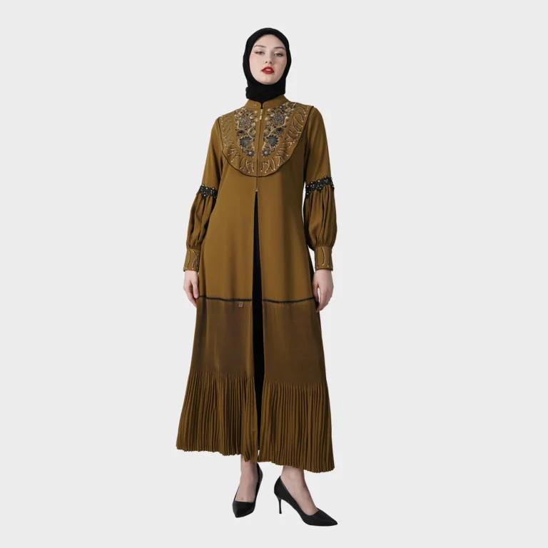 Lyra Couture Abaya - Olive