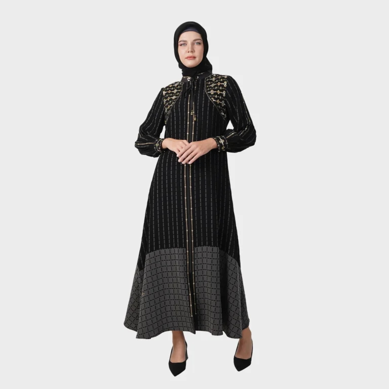 Parallel Eclat Abaya - Black