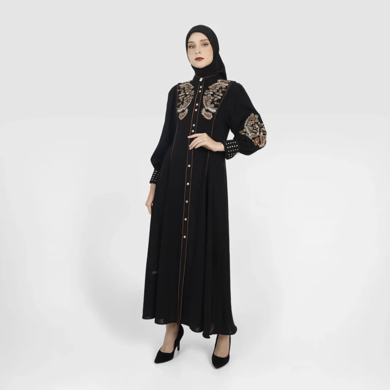 Embro Luxe Abaya - Black