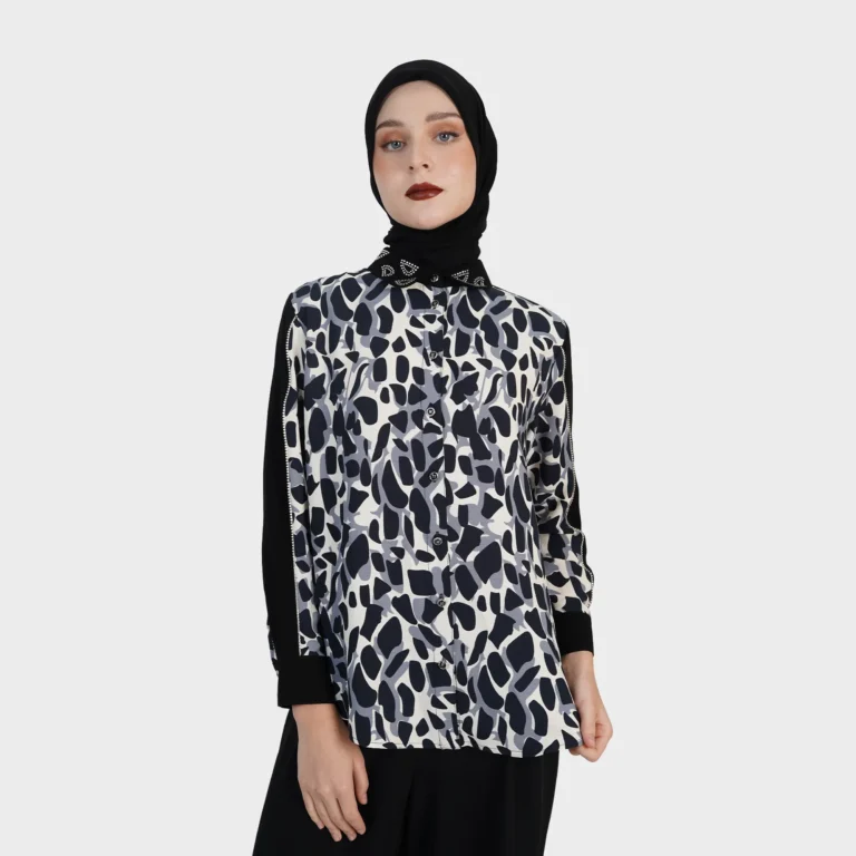 Arte Shard Blouse - Blue