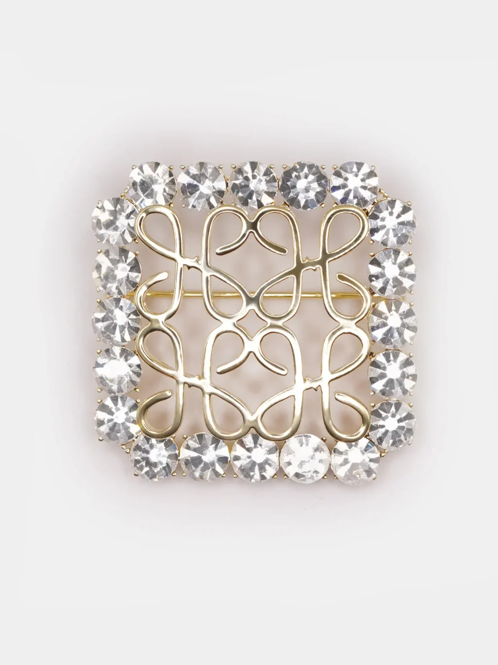 Ornate Sparkle Brooch
