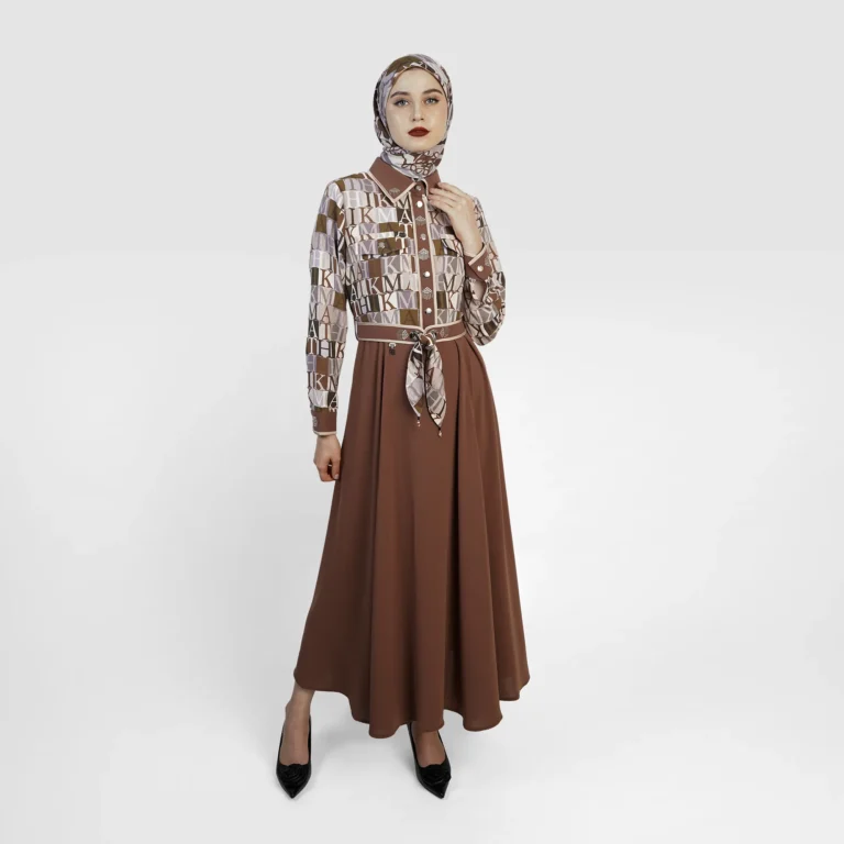 Lexia Royale Dress - Brown