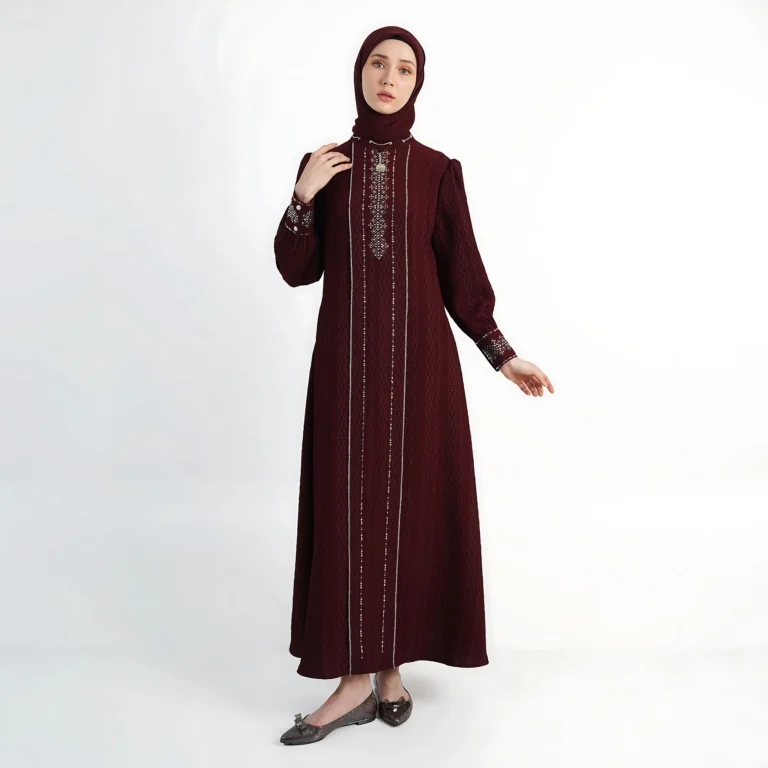 Axis Noble Dress - Maroon