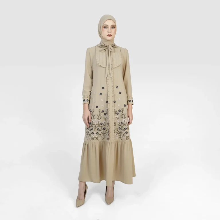 Sylverra Dress - Beige
