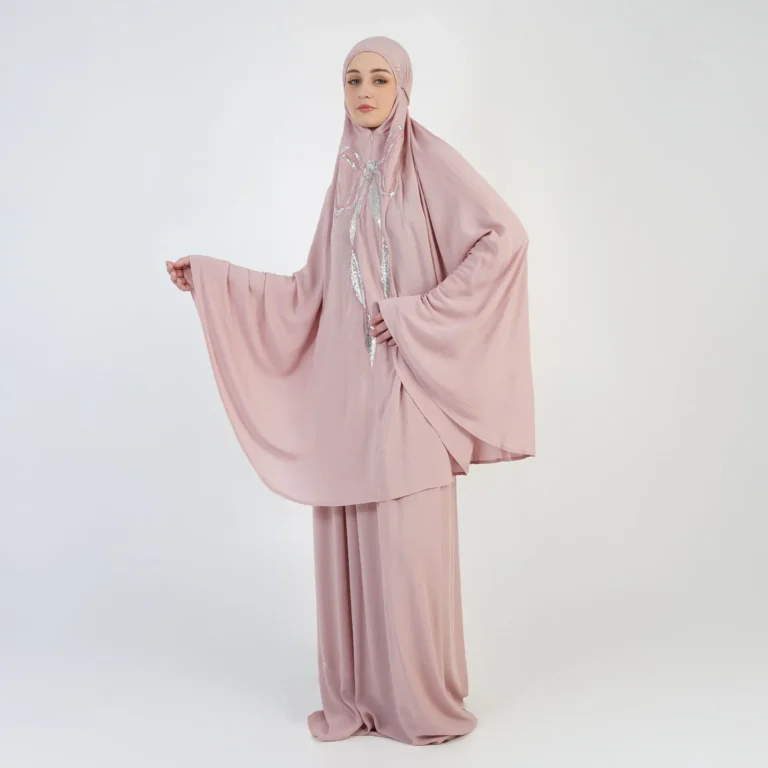 Graceful Bow Mukena - Pink