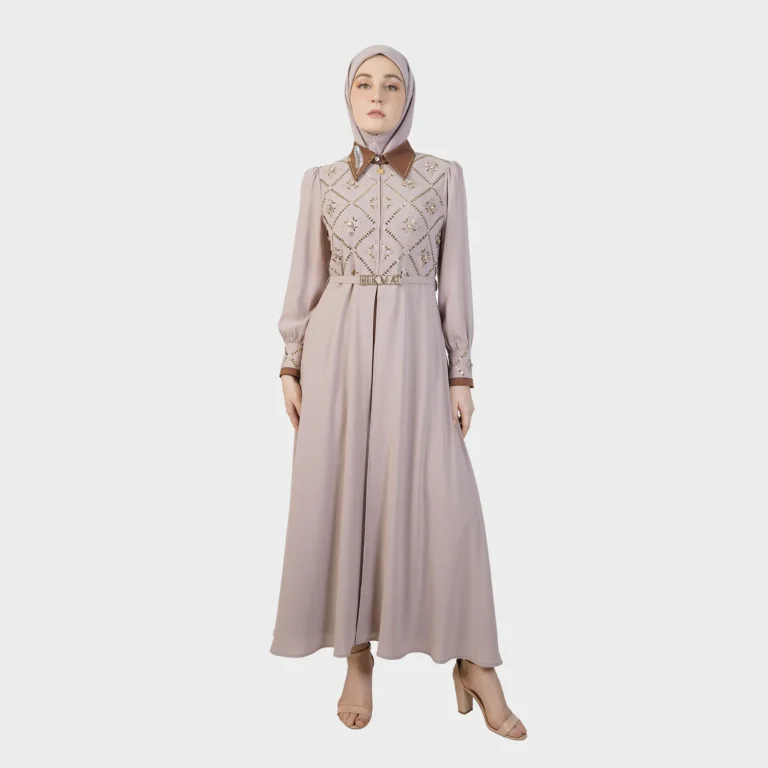 Ravena Luxe Abaya - Brown