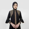 HIKMAT Abaya A1373 Black (3)