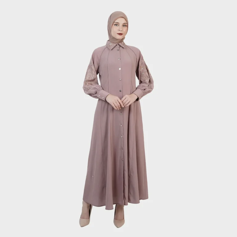 Nobelinea Abaya - Beige