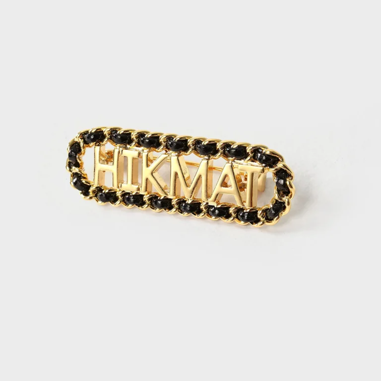 Ovalisia Brooch - Gold