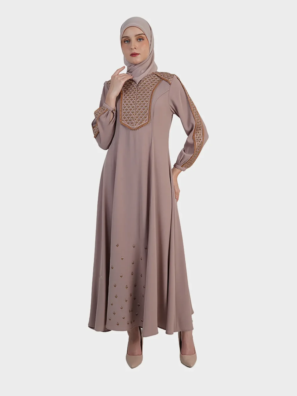 Mystella Drape Abaya