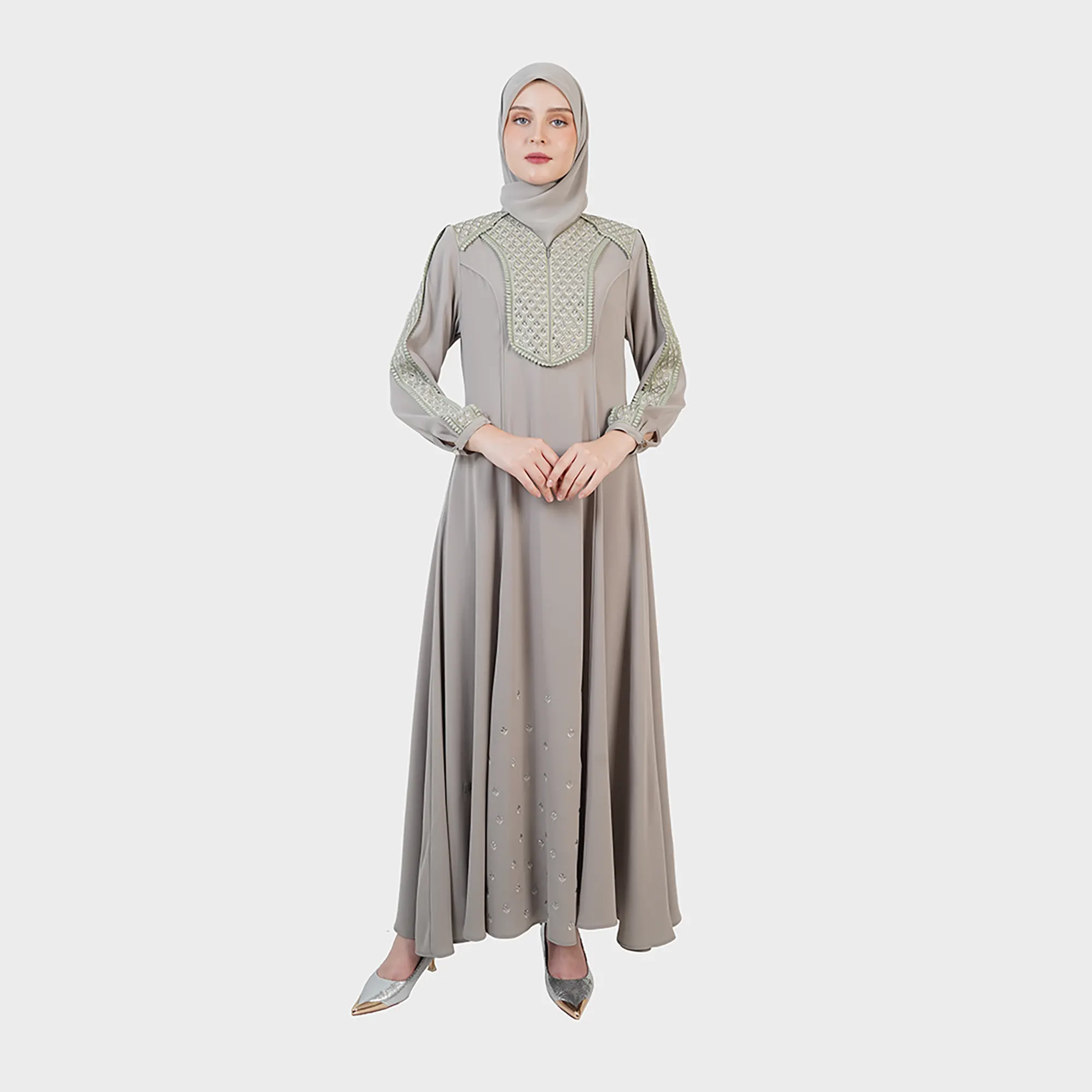 Mystella Drape Abaya