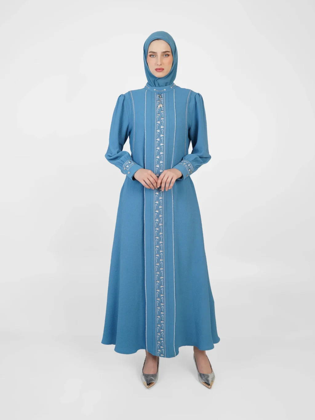 Embossa Flowy Abaya