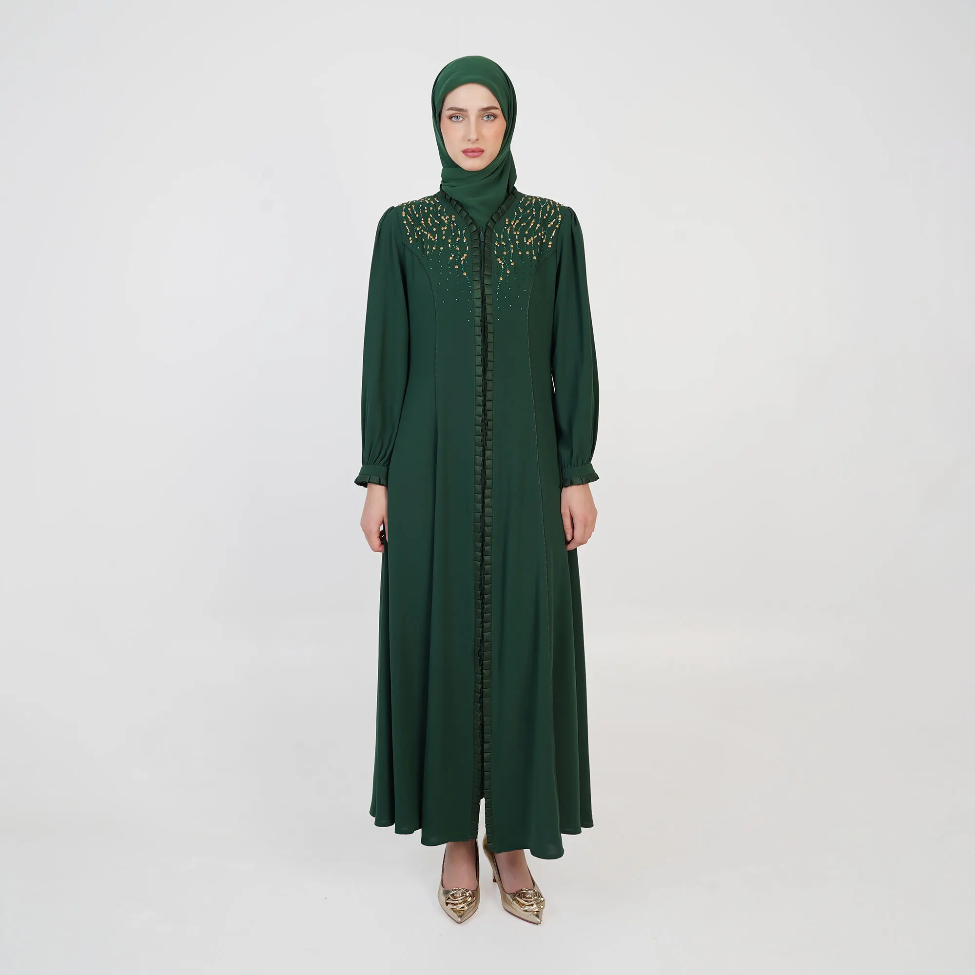 Elazya Grid Dress (salin) (salin)