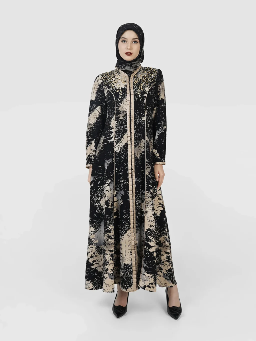 Arzella Noire Abaya