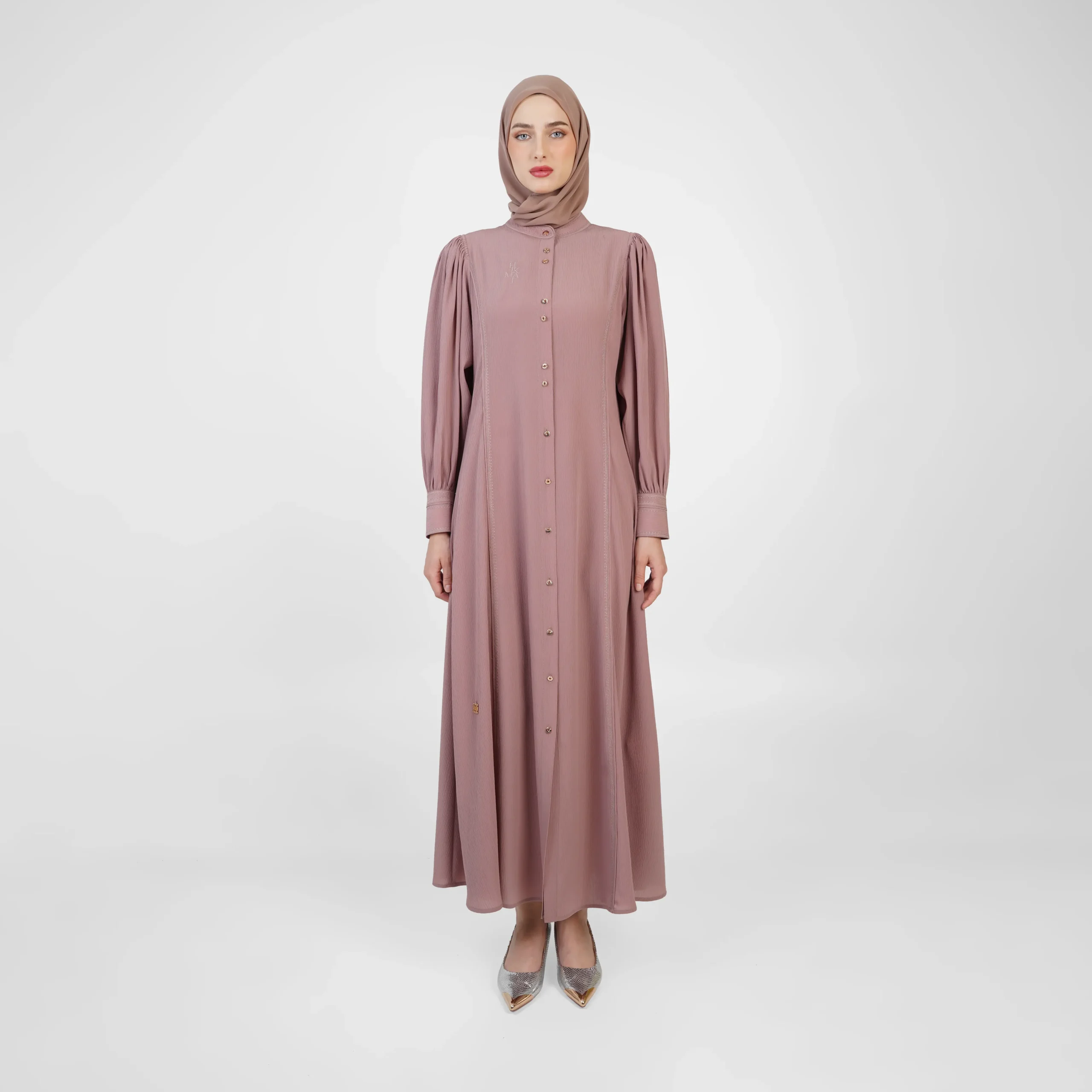 Elazya Grid Dress (salin) (salin) (salin) (salin) (salin)