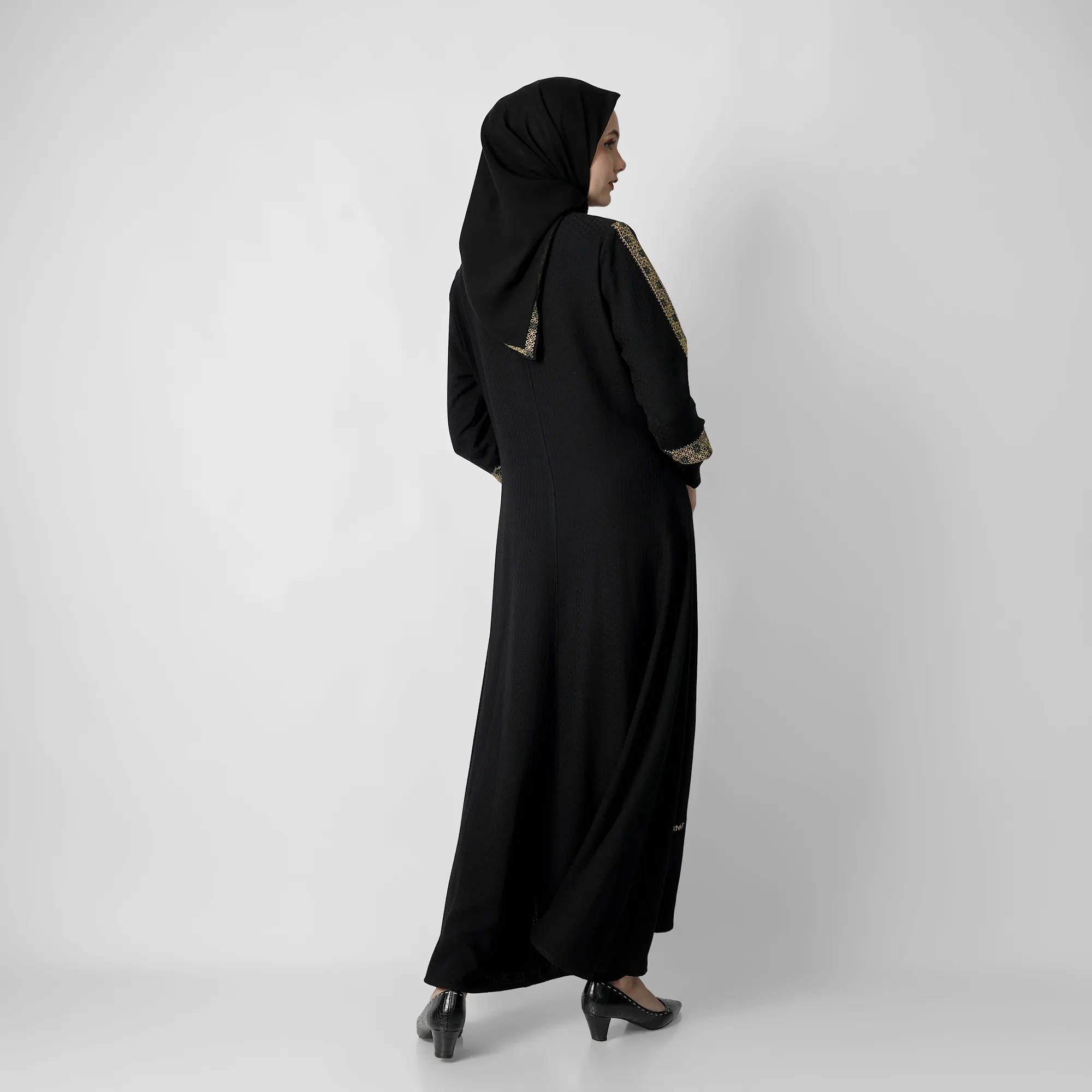 HIKMAT Abaya A2282 Black (3)