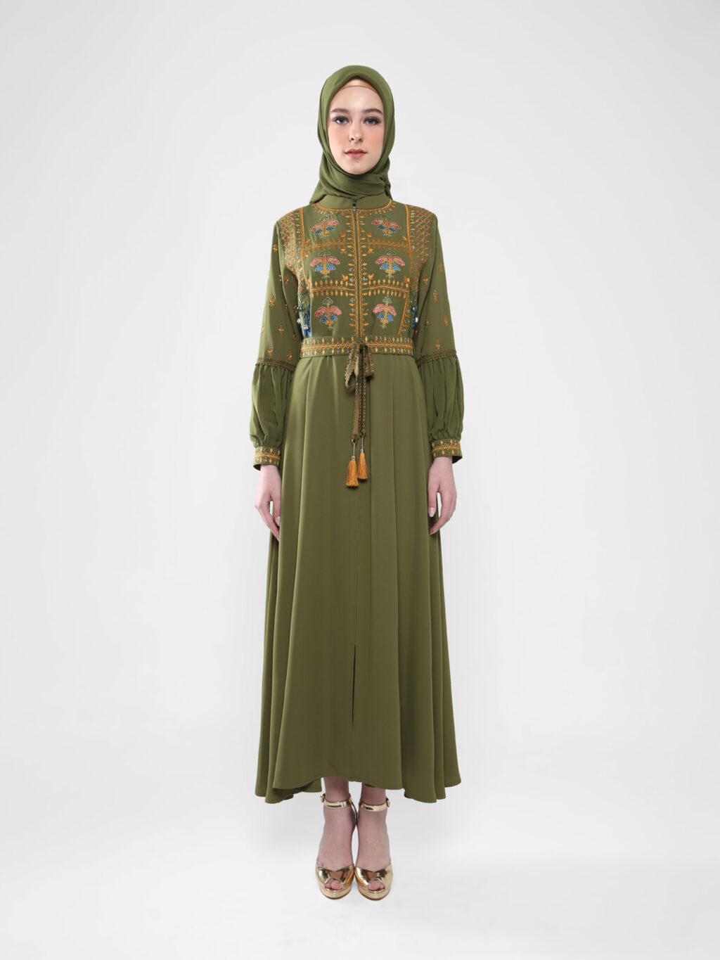 Floral Majesty Abaya