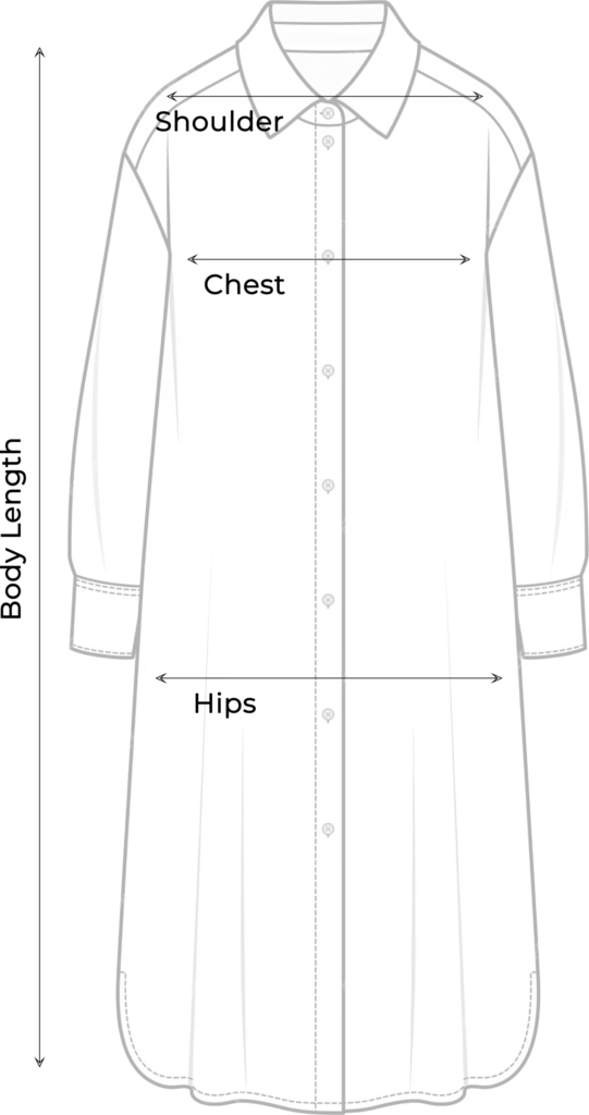 Size guide sketch